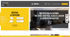 Desktop Screenshot of hotelexcelsior-ludwigshafen.com